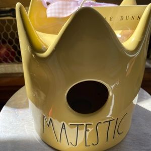 Rae Dunn Majestic birdhouse